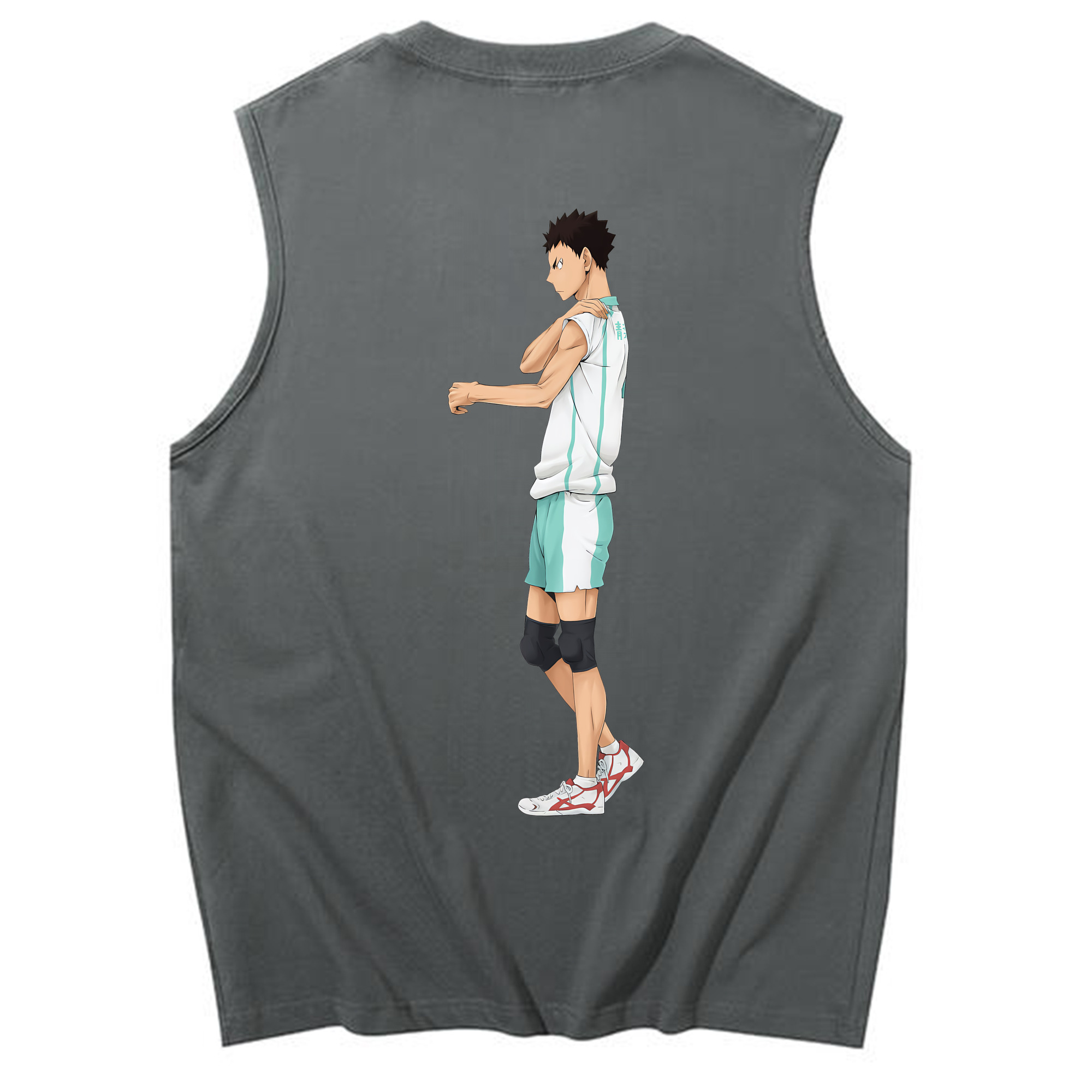 （画像用） ハイキュー!! Haikyu!! コットン100％タンクトップ（背面プリント）